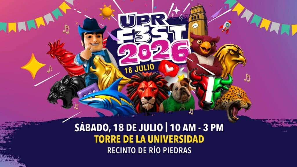 UPR Fest 2026 reunirá por primera vez la oferta académica de los 11 recintos