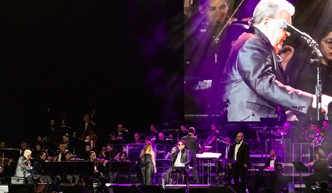 El legendario dúo salsero Richie Ray y Bobby Cruz hizo vibrar el Coca Cola-Music Hall con su “Sonido Bestial Sinfónico”